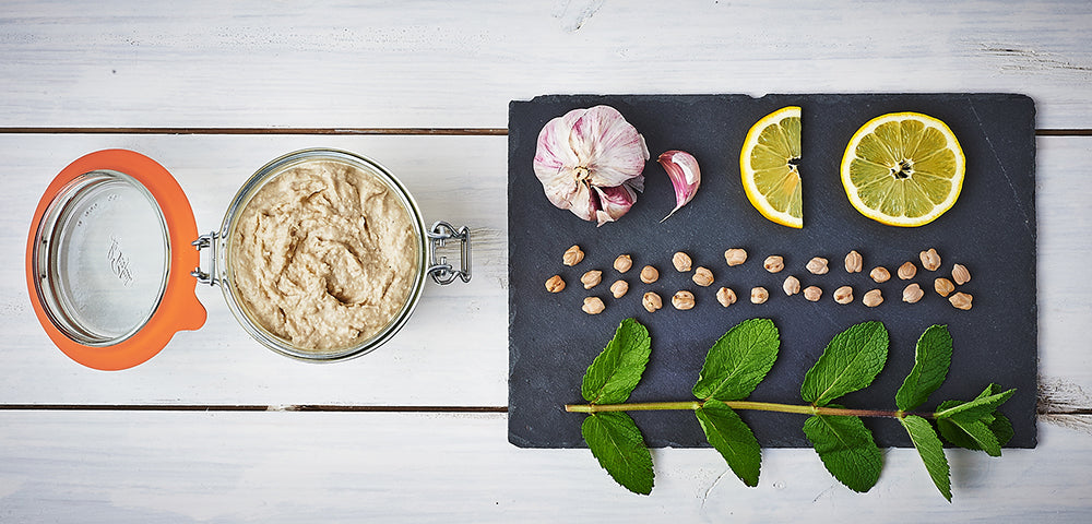 Houmous en conserve