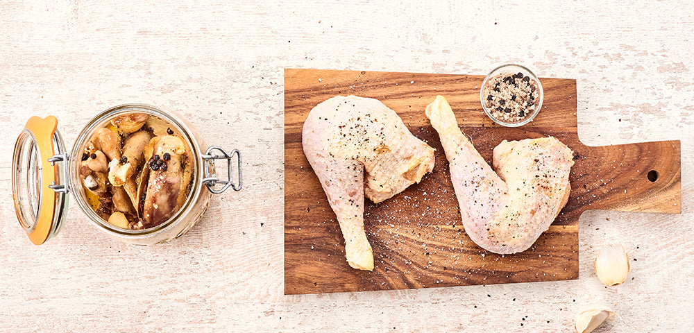 Conserve de poule