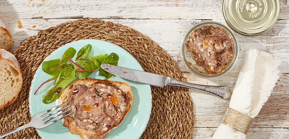 Pâté de campagne au curcuma