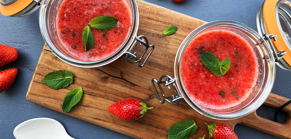 Soupe de fraises