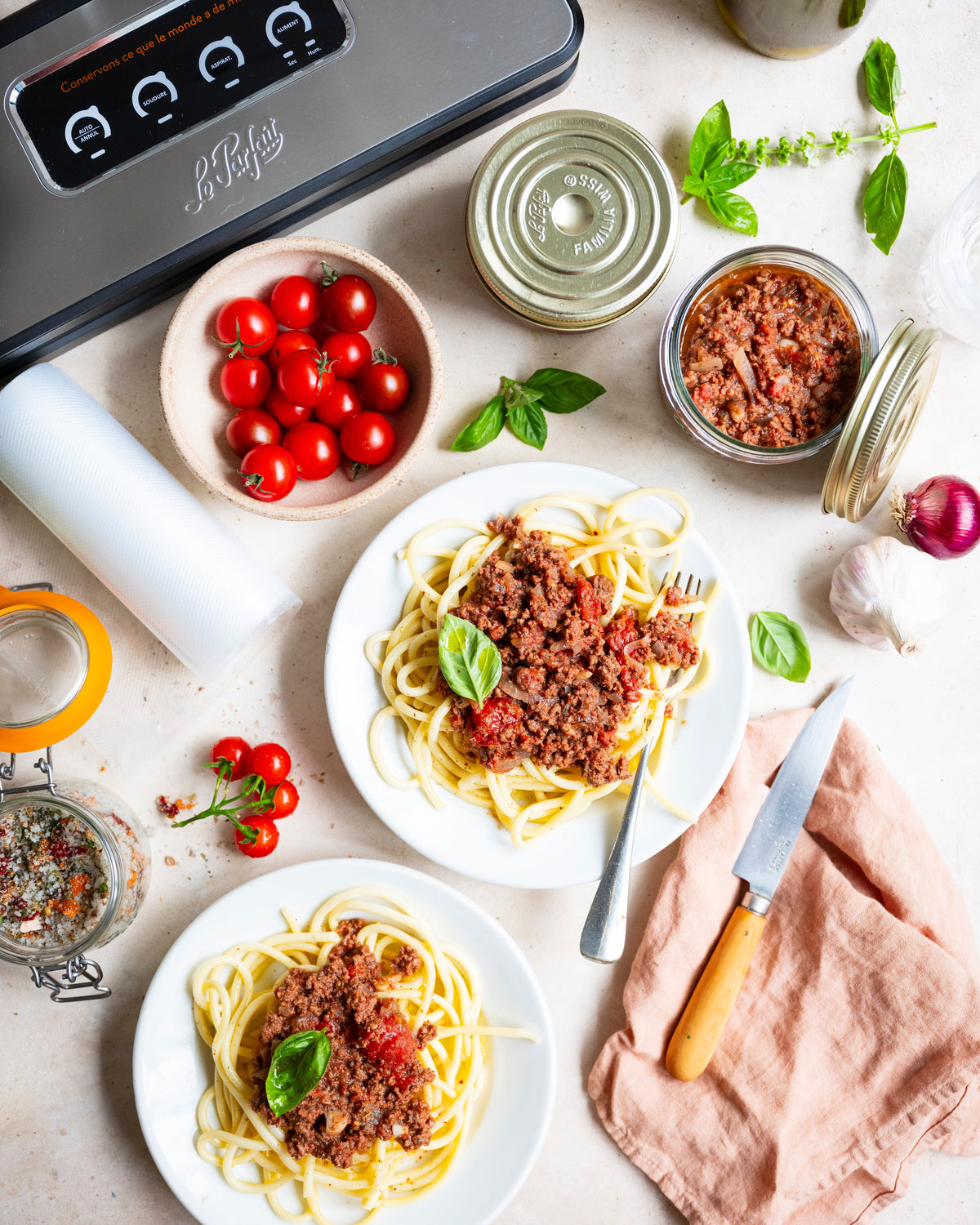 Sauce bolognaise maison sous-vide