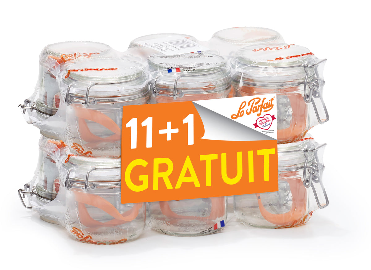 Lot Promo 12 terrines Le Parfait® Super 200 g (11 + 1 offert)