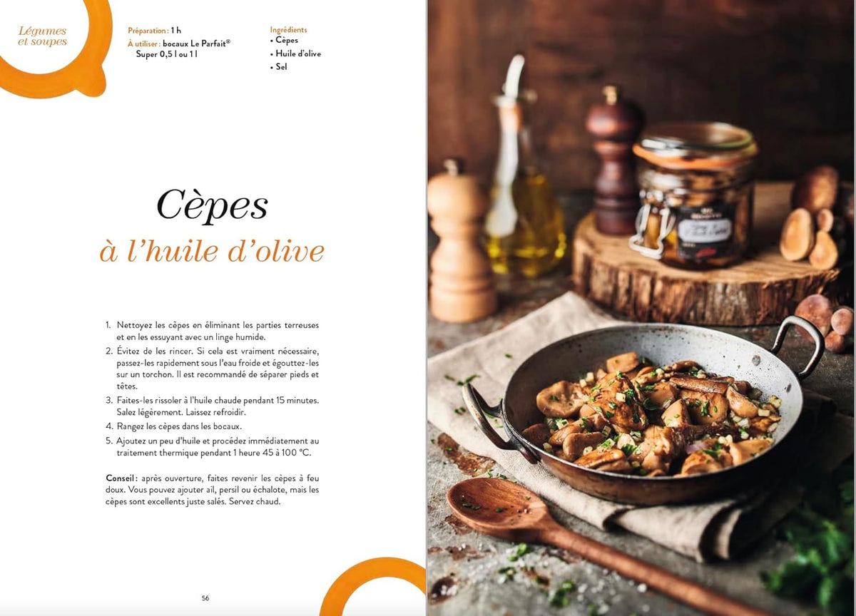 Nueva edición - Libro de recetas - Haz tus frascos con Le Parfait Edición 2024