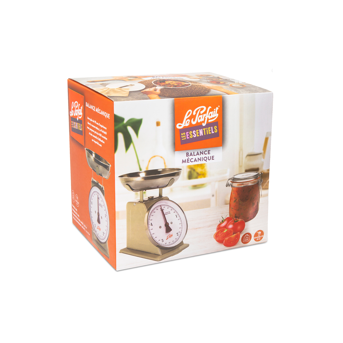 Grijze mechanische balans - Le Parfait® ~ Essentials