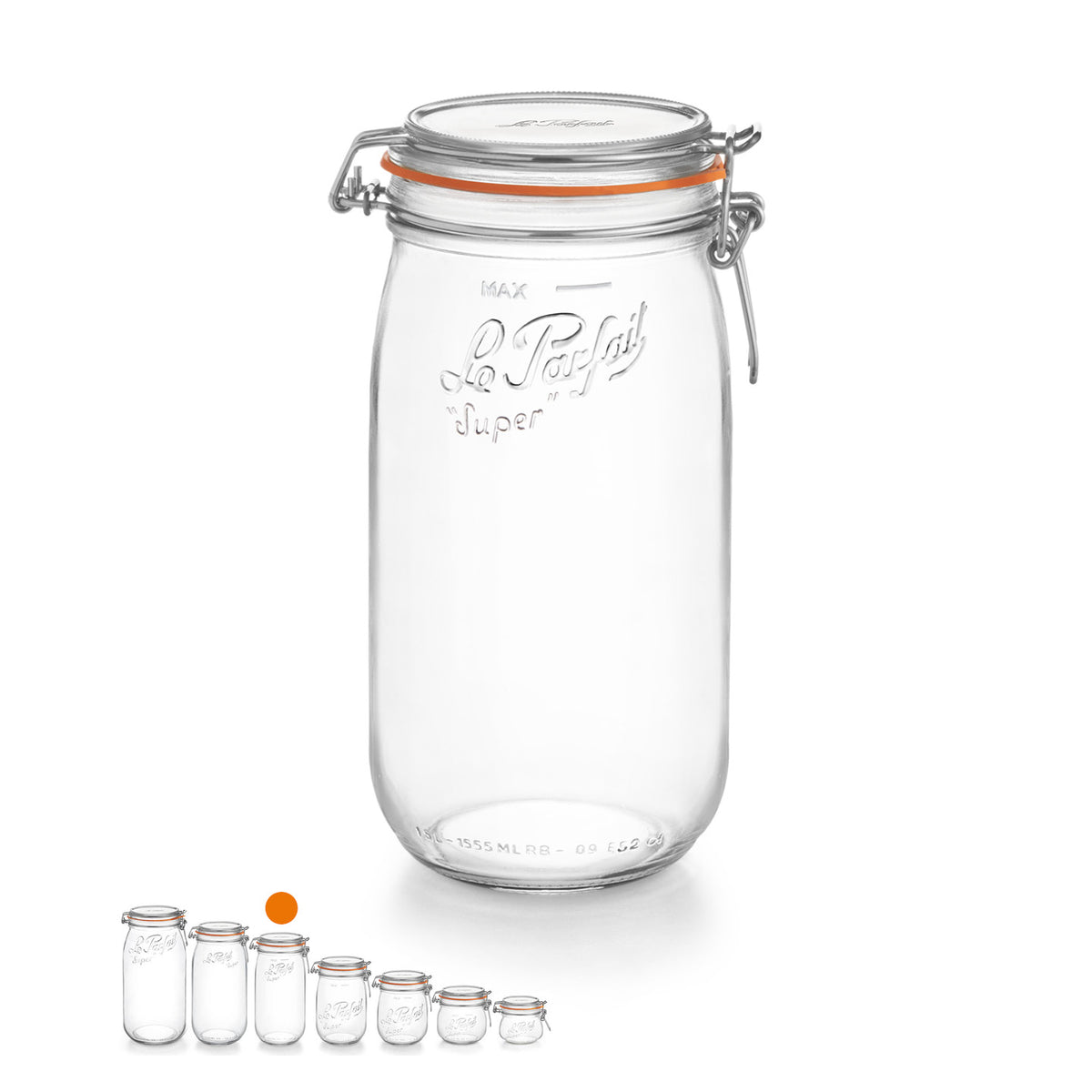 Pot Le Parfait Super 1,5 L - Leeg