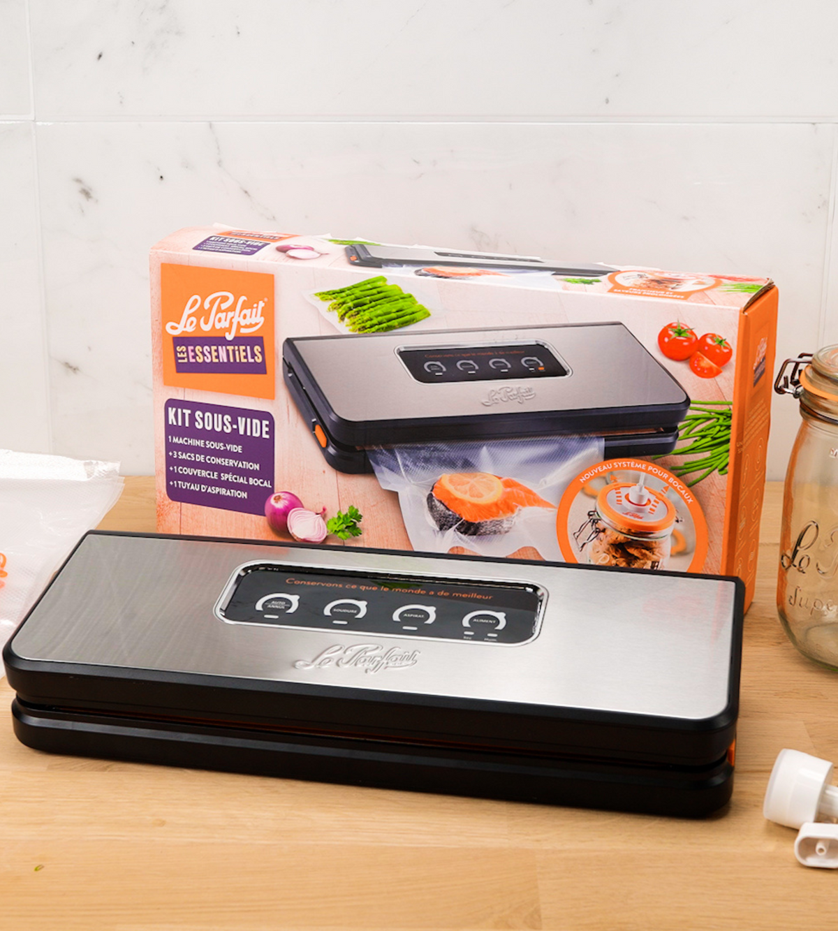 Sous-vide Machine Kit 120 watt – Le Parfait ~ De Essentiëlen
