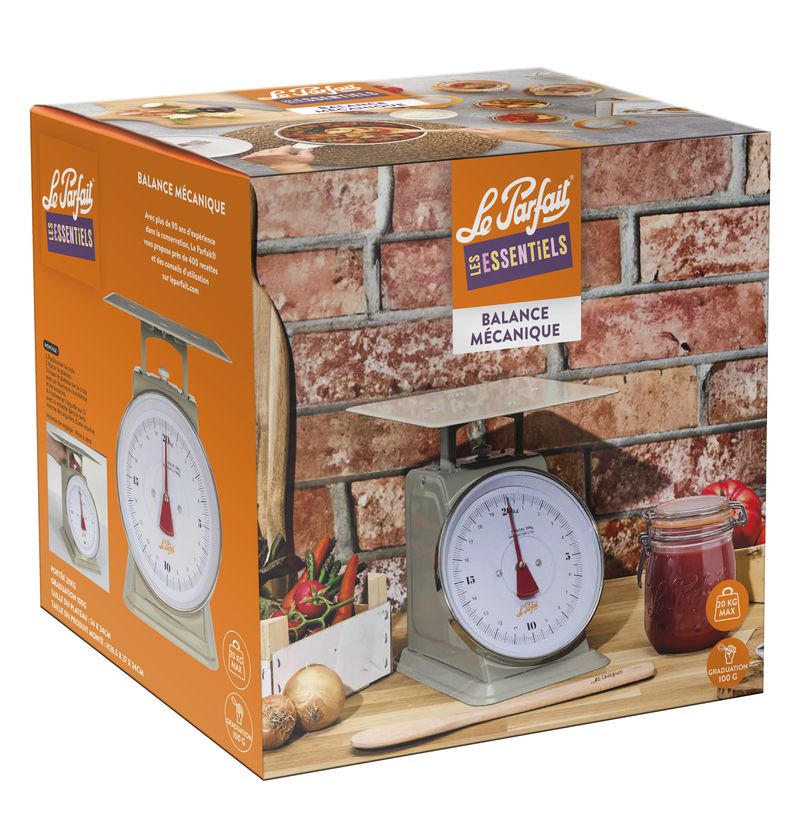 Grijze mechanische balans - Le Parfait® ~ Essentials