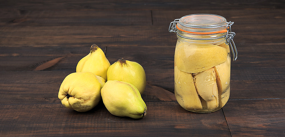 Coings au sirop