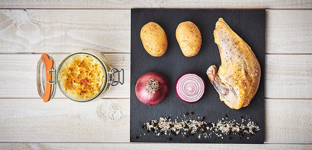 Hachis Parmentier de suprême de volaille fermière