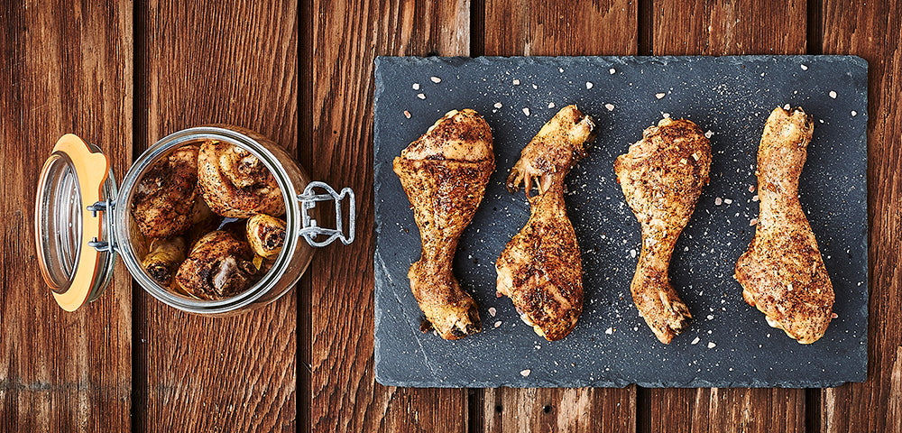 Cuisses de poulet aux arômes du sud