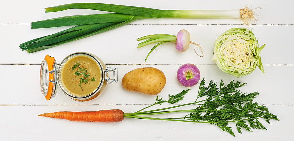 Soupe de l'hiver en conserve