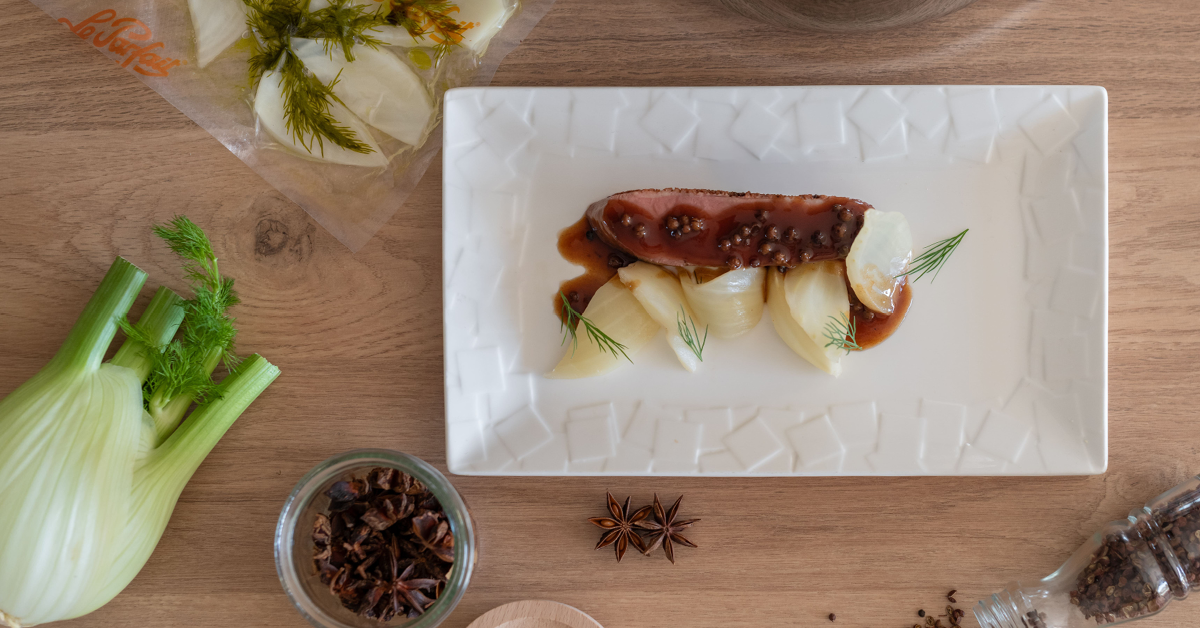 Magret de Canard cuit sous vide