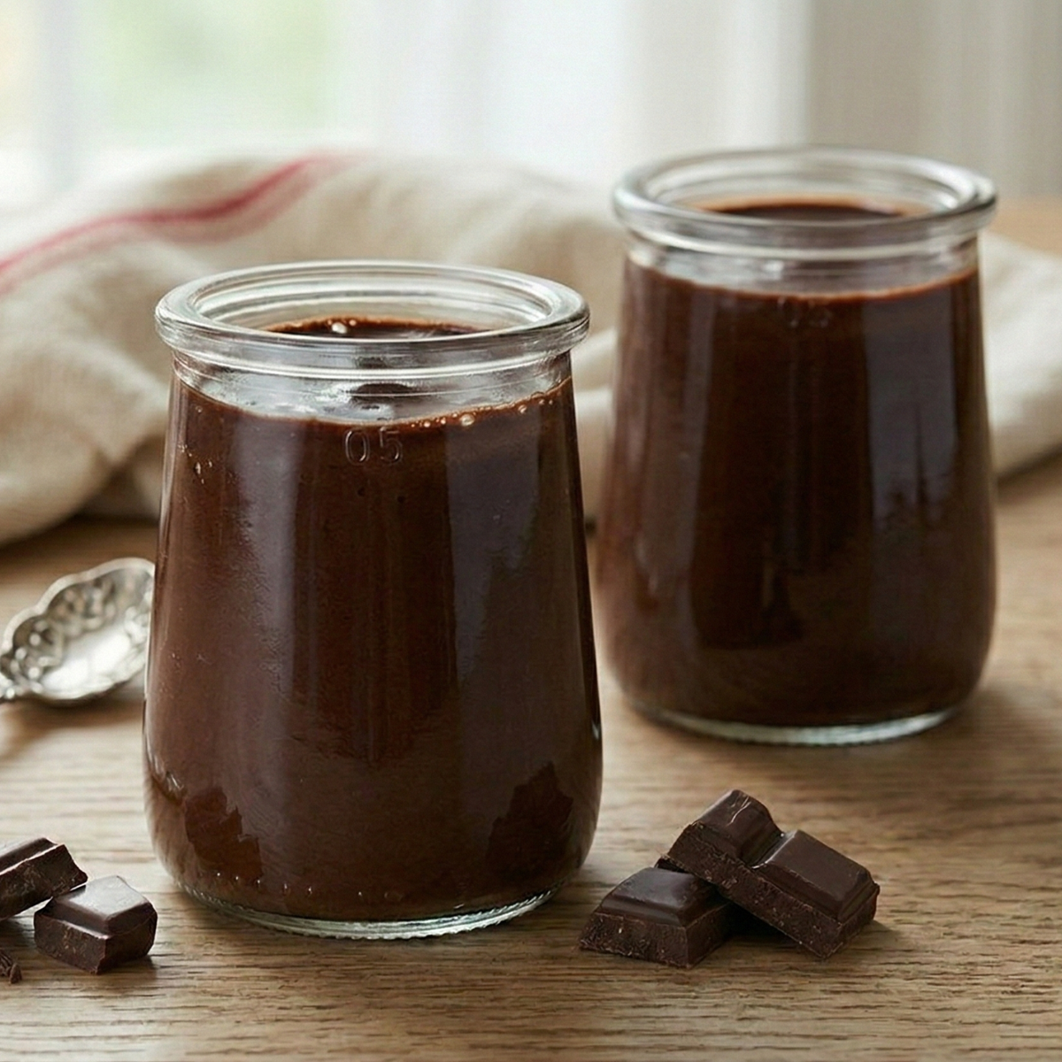 Yaourt au chocolat maison (avec ou sans yaourtière)