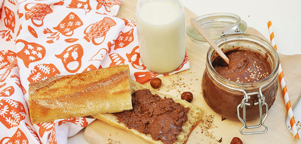 Recette pâte à tartiner chocolat/sésame dans bocal Le Parfait Super