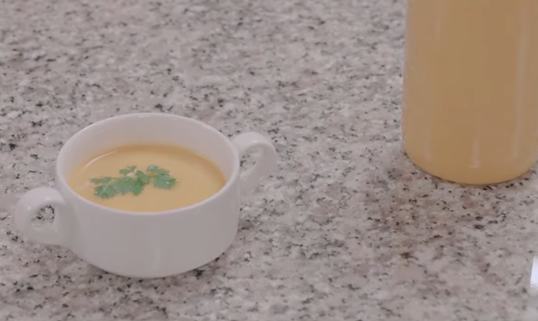 Soupe détox apaisante au Curcuma - Master'Classes Le Parfait