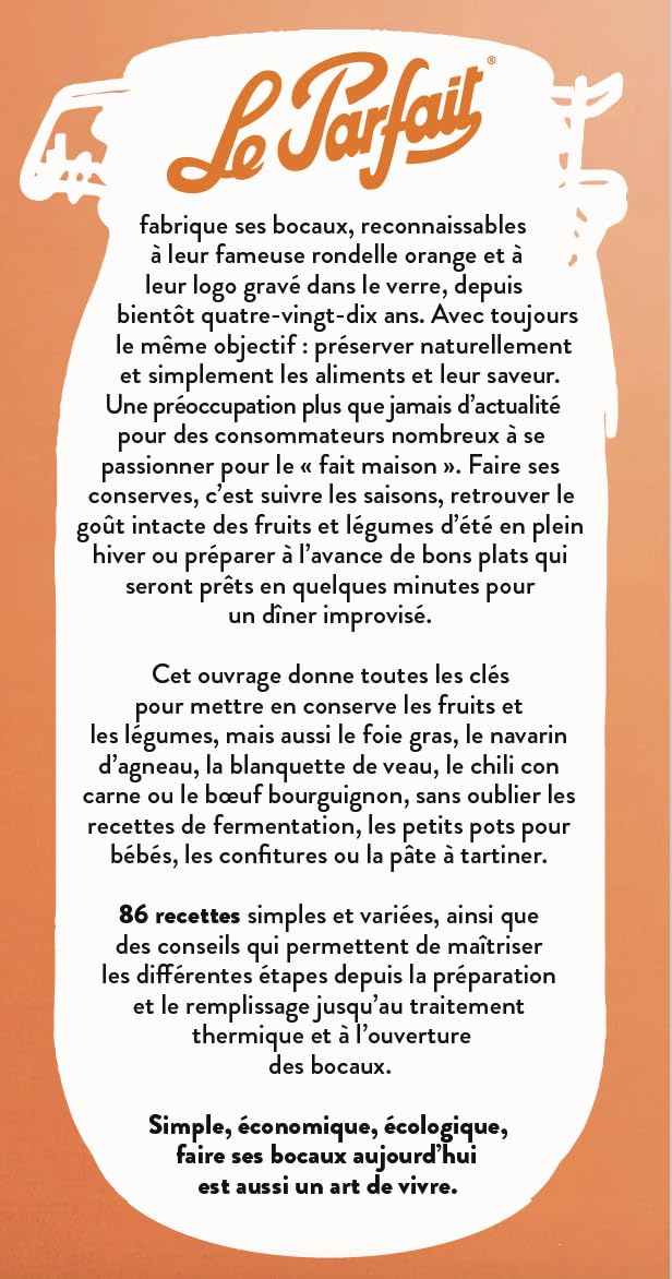 New edition - Recipe book - Make your jars with Le Parfait Edition 2024