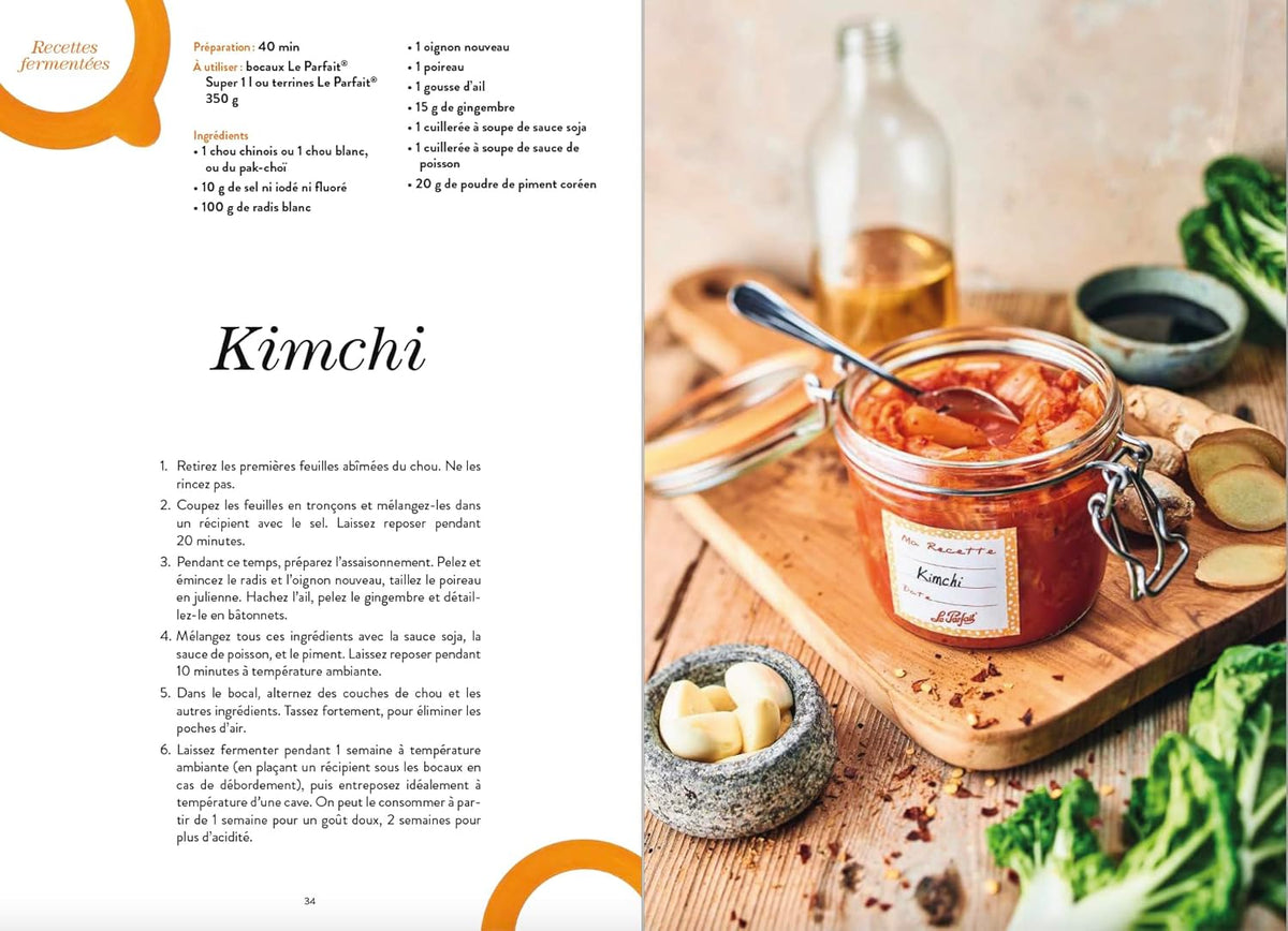 Nueva edición - Libro de recetas - Haz tus frascos con Le Parfait Edición 2024