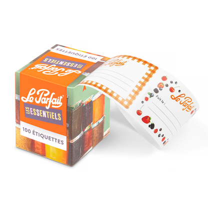 Rol 100 lijmlabels - Le Parfait® ~ Essentials