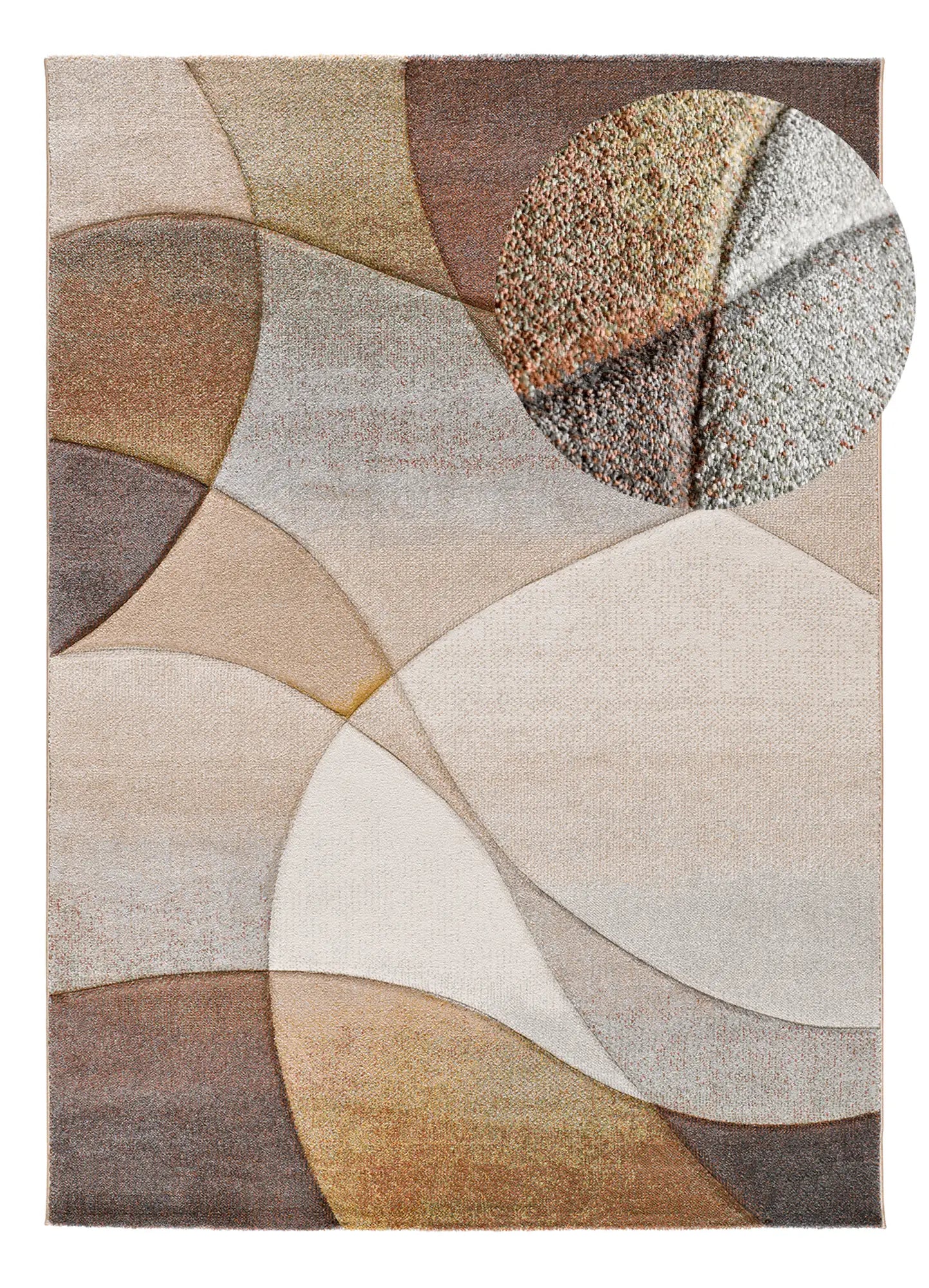 Alfombra abstracta Badet Multicolor 40377 Atticgo