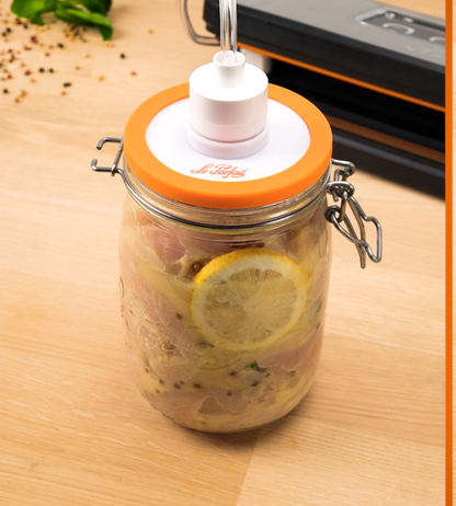 Tapa con válvula subyacente Le Parfait ~ The Essentials - Lot de 2