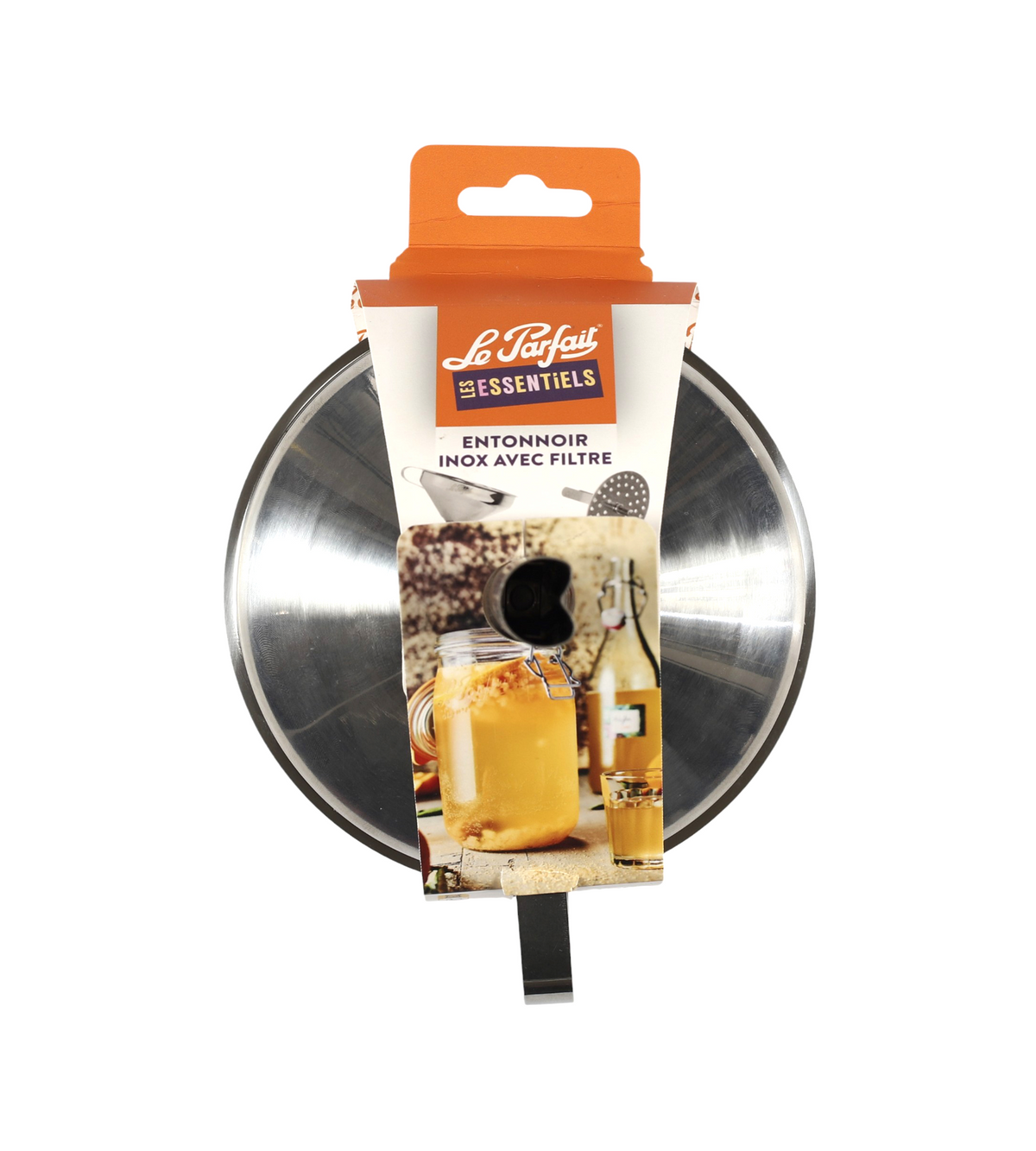 Roestvrijstalen trechter met flesfilter - Le Parfait ~ Essentials
