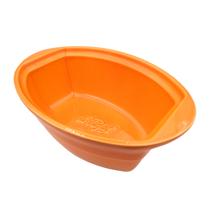 Terrine en terre cuite émaillée – Ovale – 2,3 L
