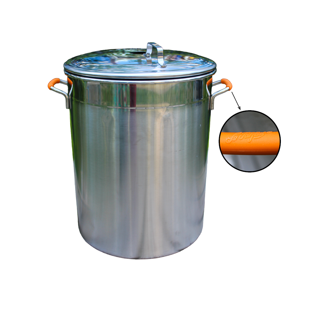 Cooker for glass jars - 35L - with central column and springs