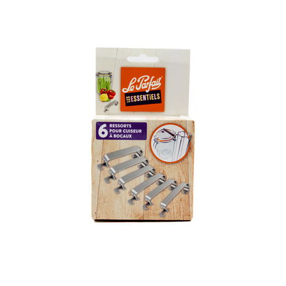 Le Parfait - Set of 6 stainless steel springs - for jar cooker