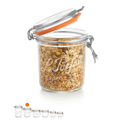 Terrine Le Parfait Super 750 g – Gefüllt mit Müsli