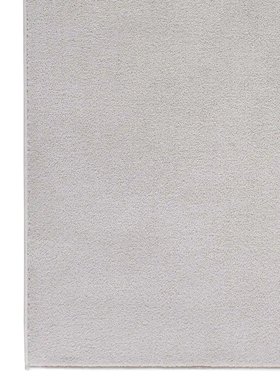 Alfombra a medida Comfy Liso Plata zoom | Atticgo