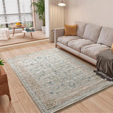 Alfombra vintage para salón con relieve Keops 5827 Multicolor Atticgo