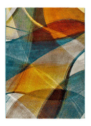 Atticgo Alfombra geométrica Leire 40182 Multicolor