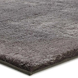Alfombra a medida Loft Liso Antracita esquina | Atticgo
