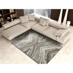 Alfombra abstracta Weimar 53005 Beige Salón Ambiente Atticgo