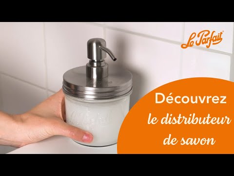 Glass soap distributor - rechargeable -  Le Parfait